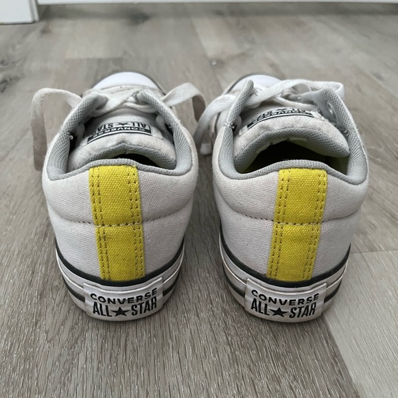 White and Yellow Converse shoes - Picture 5 of 5